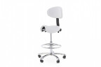 Стул мастера Мед-Мос МА-02 (V) ТИП 3VH белый