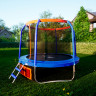 Батут DFC JUMP BASKET с сеткой 8FT-JBSK-B