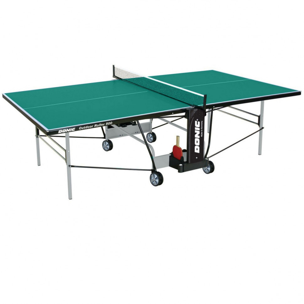 Всепогодный теннисный стол Donic Outdoor Roller 800-5 зеленый